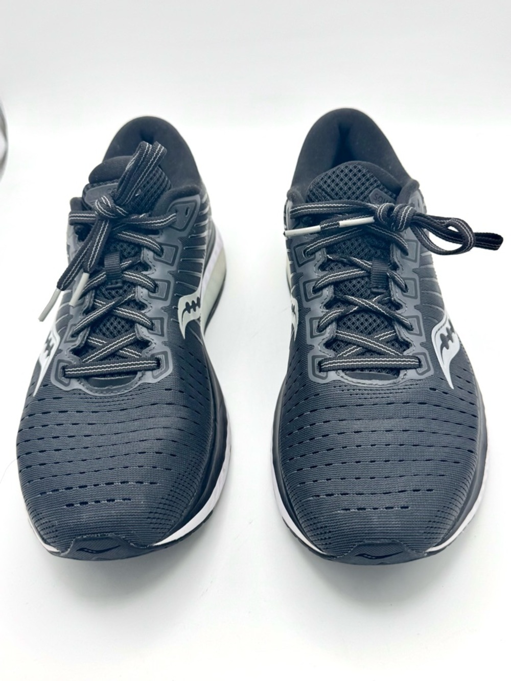 Saucony Black and White Athletic Shoes